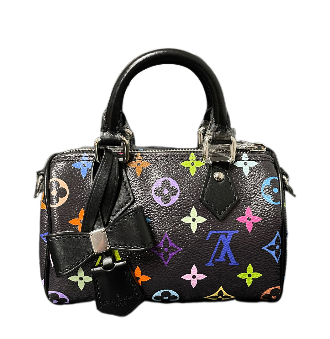 Louis Vuitton x Takashi Murakami Multicolore Monogram Speedy Nano 2025