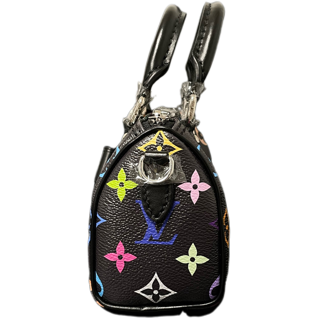 Louis Vuitton x Takashi Murakami Multicolore Monogram Speedy Nano 2025