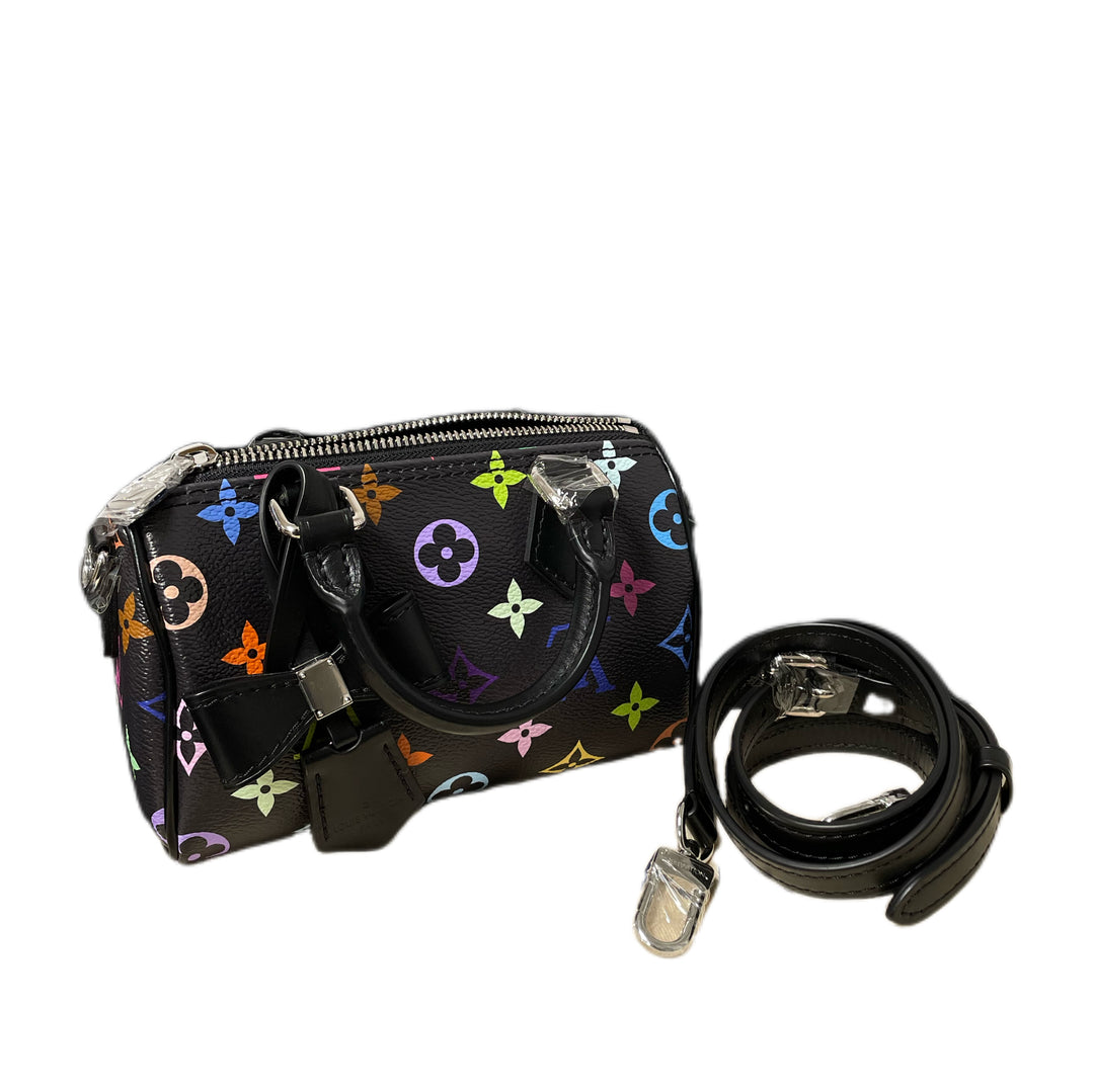 Louis Vuitton x Takashi Murakami Multicolore Monogram Speedy Nano 2025