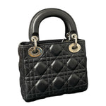 Load image into Gallery viewer, Christian Dior Cannage Lady Dior Micro
