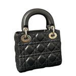 Load image into Gallery viewer, Christian Dior Cannage Lady Dior Micro
