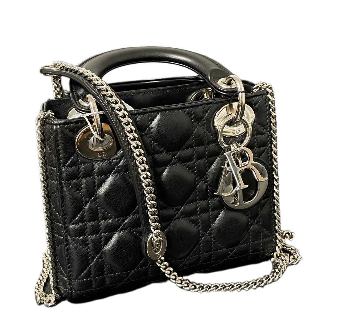 Christian Dior Cannage Lady Dior Micro