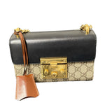 Load image into Gallery viewer, Gucci GG Supreme Padlock Small Crossbody Bag
