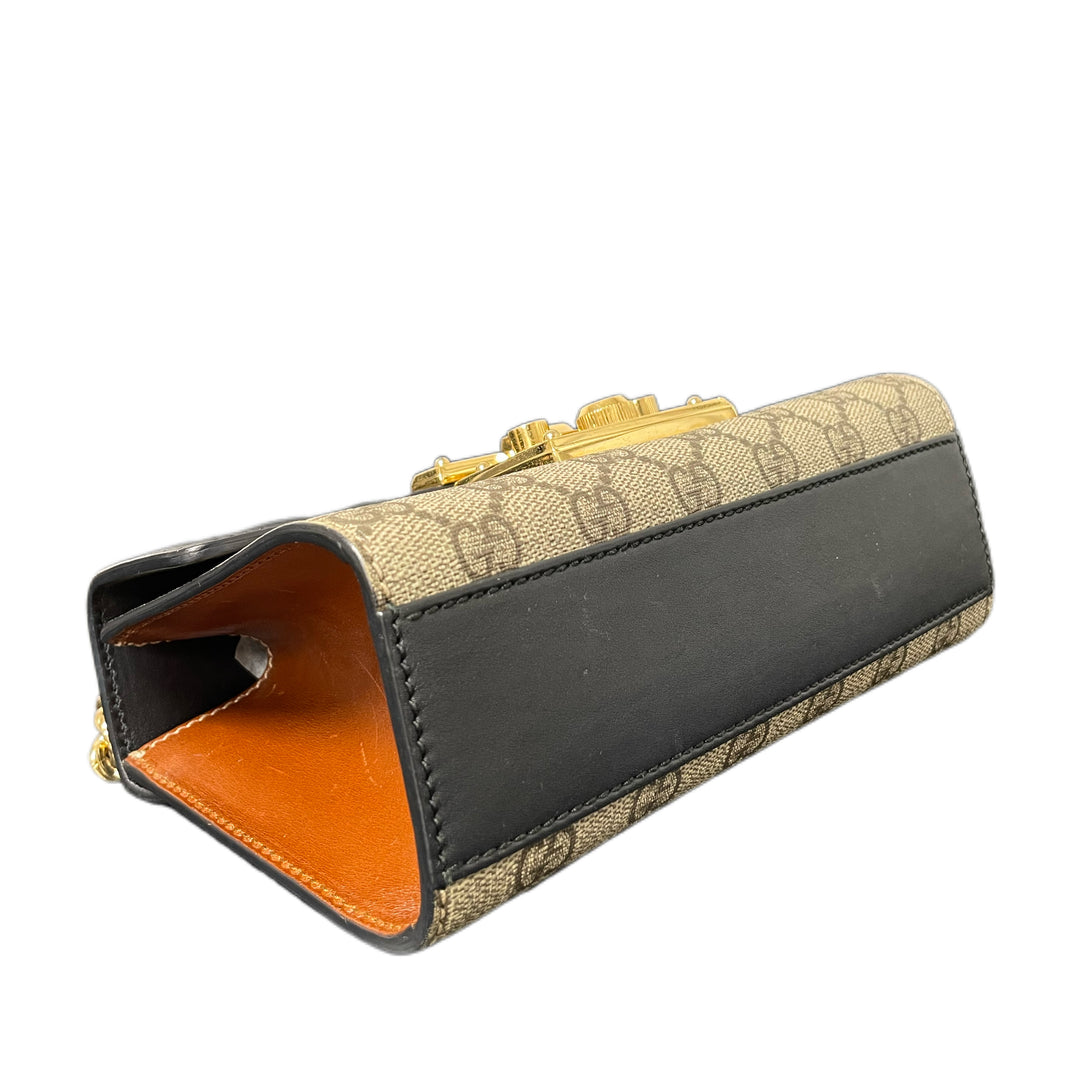 Gucci GG Supreme Padlock Small Crossbody Bag